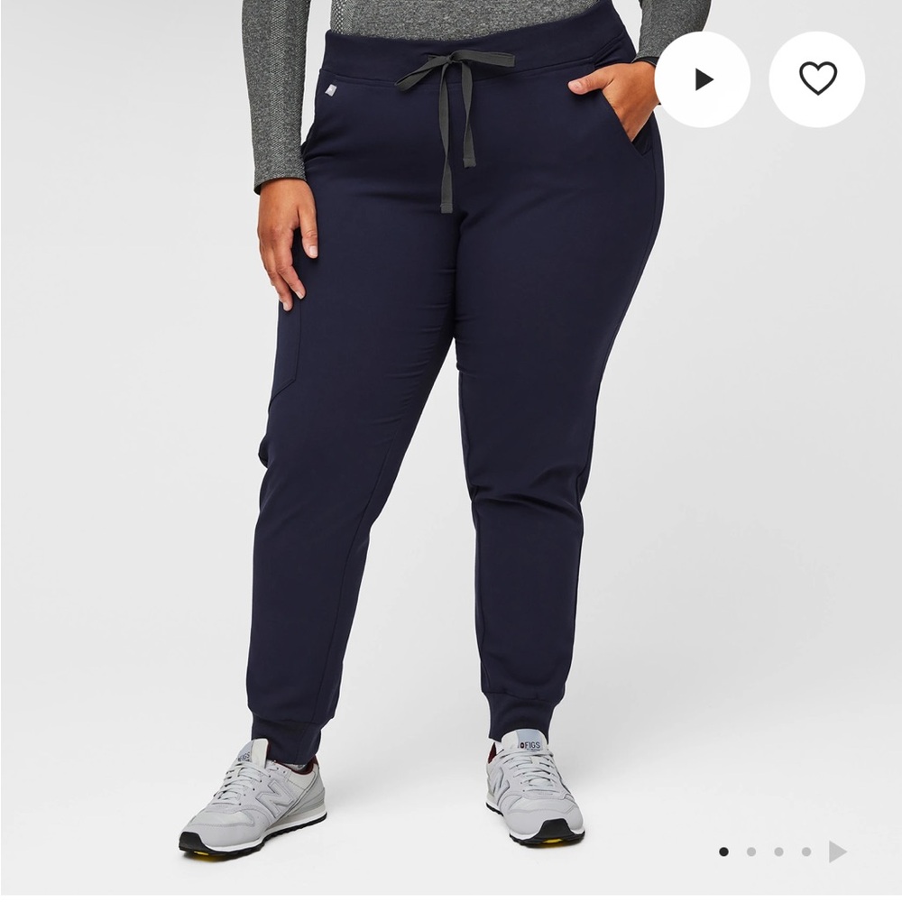 Figs Zamora Jogger Scrub Pants Navy XL New with tags
